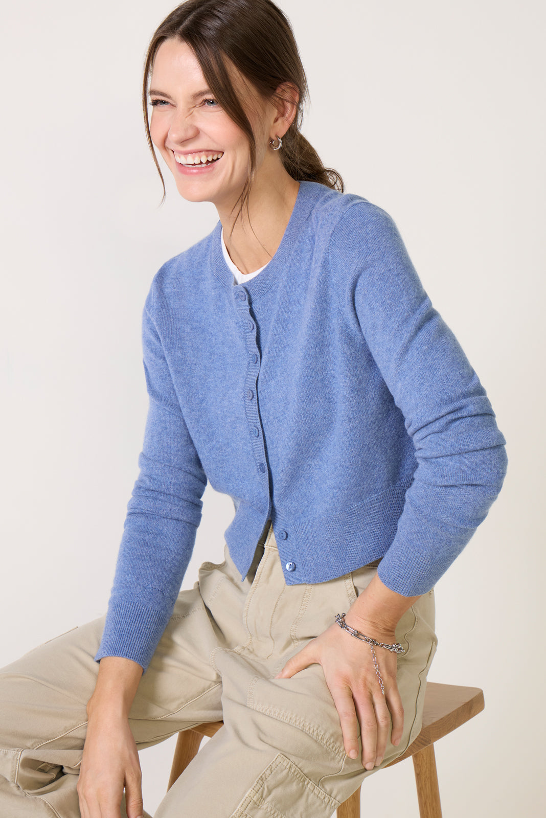 The Cropped Rebecca Cardigan