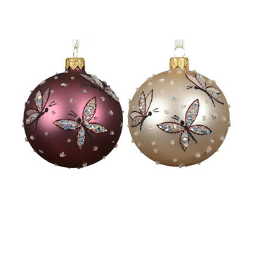 Butterfly Ball Ornament