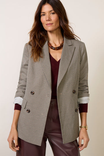 Fern Plaid Blazer