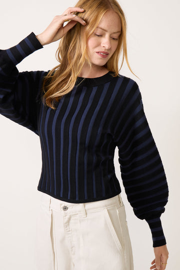 Carmella Two Tone Dolman Sweater