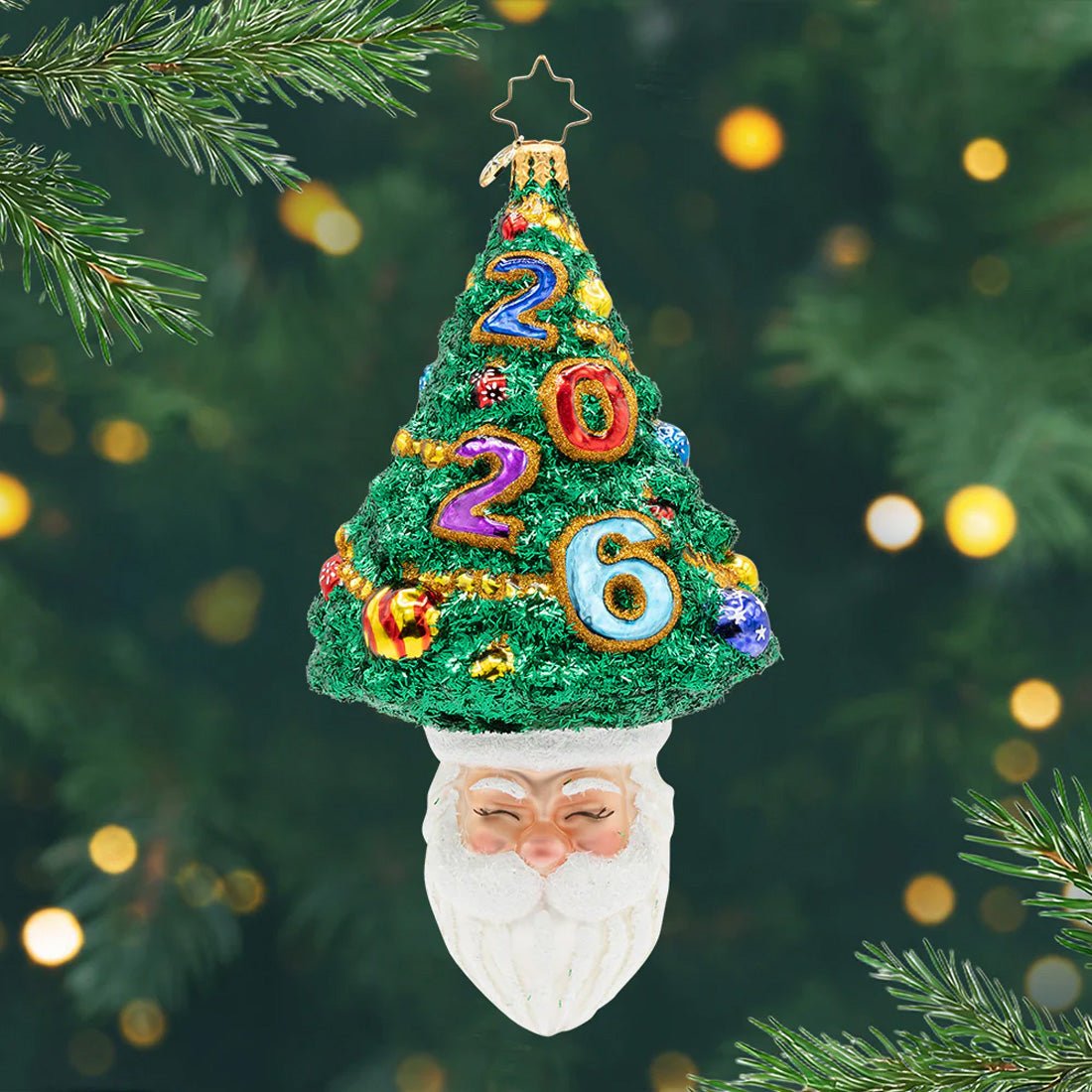 2026 Santas Sparkling 2026 Ornament