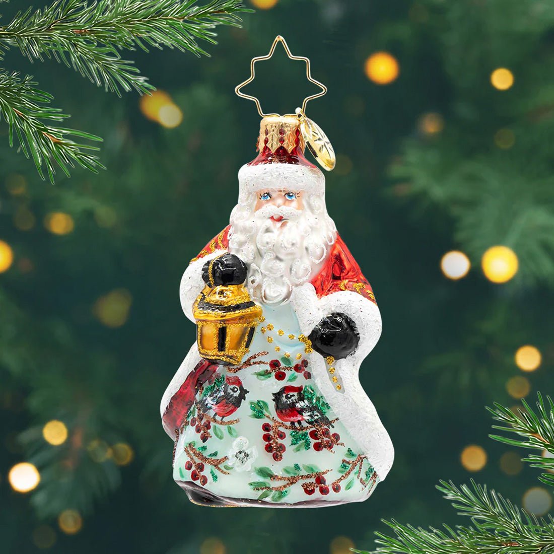 2026 Cardinal Kris Kringle Gem Ornament