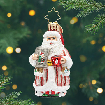 2026 Santas Daily News Gem Ornament