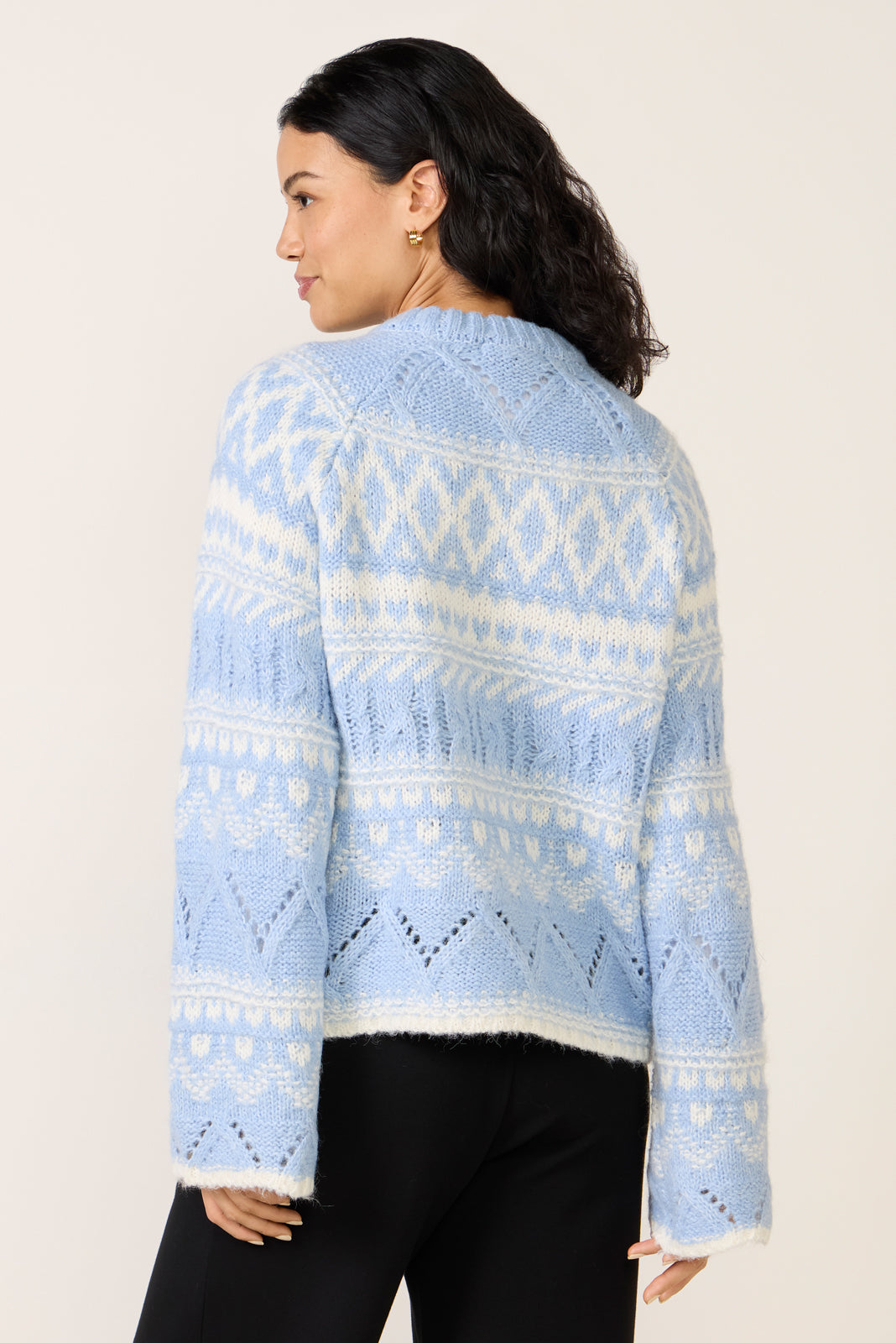 Fairisle Crew Neck Sweater