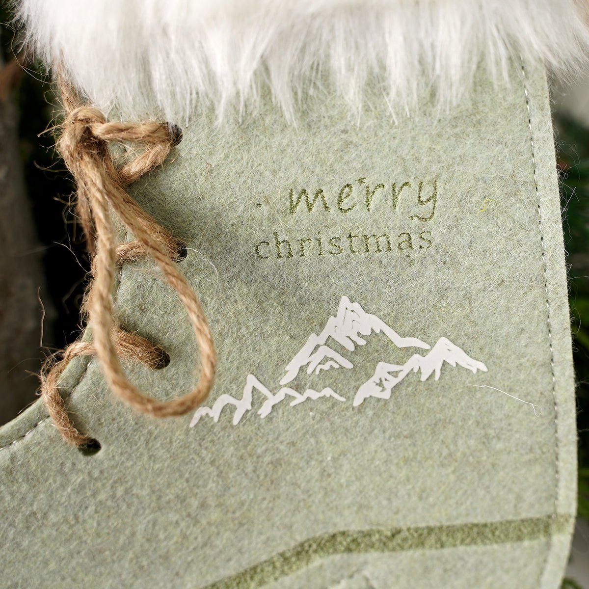 Mountain Skate Ornament