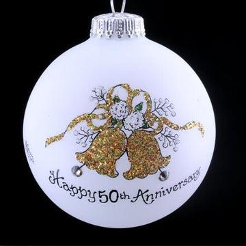 Happy 50th Anniversary Christmas Ornament