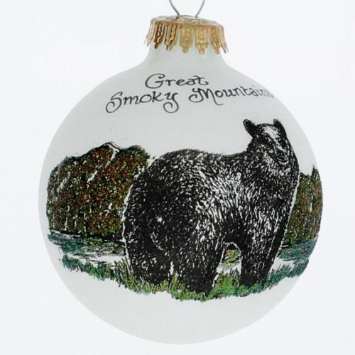 Great Smoky Mountains Black Bear Ornament