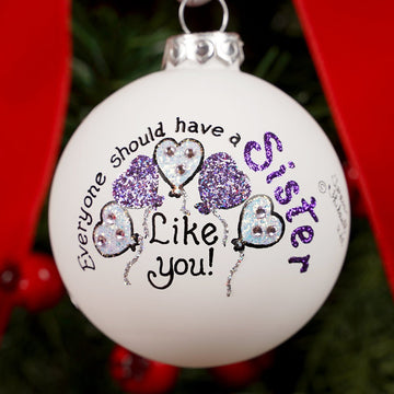 A Sister Like You Christmas Ornament