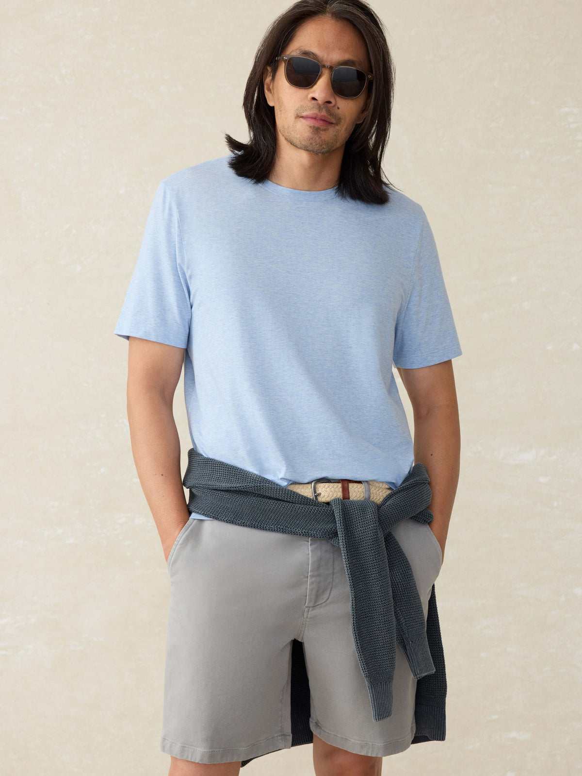 Short-Sleeve Movement T-Shirt - Cardiff Blue Heather