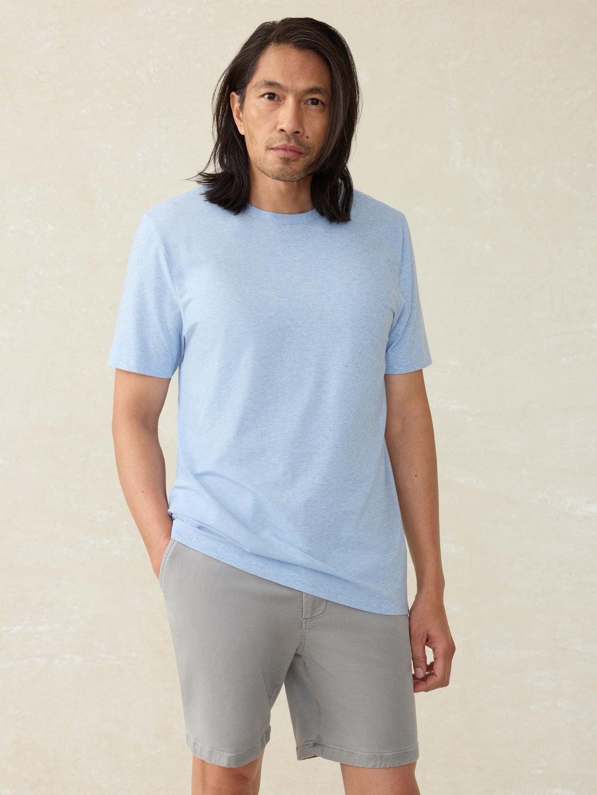 Short-Sleeve Movement T-Shirt - Cardiff Blue Heather
