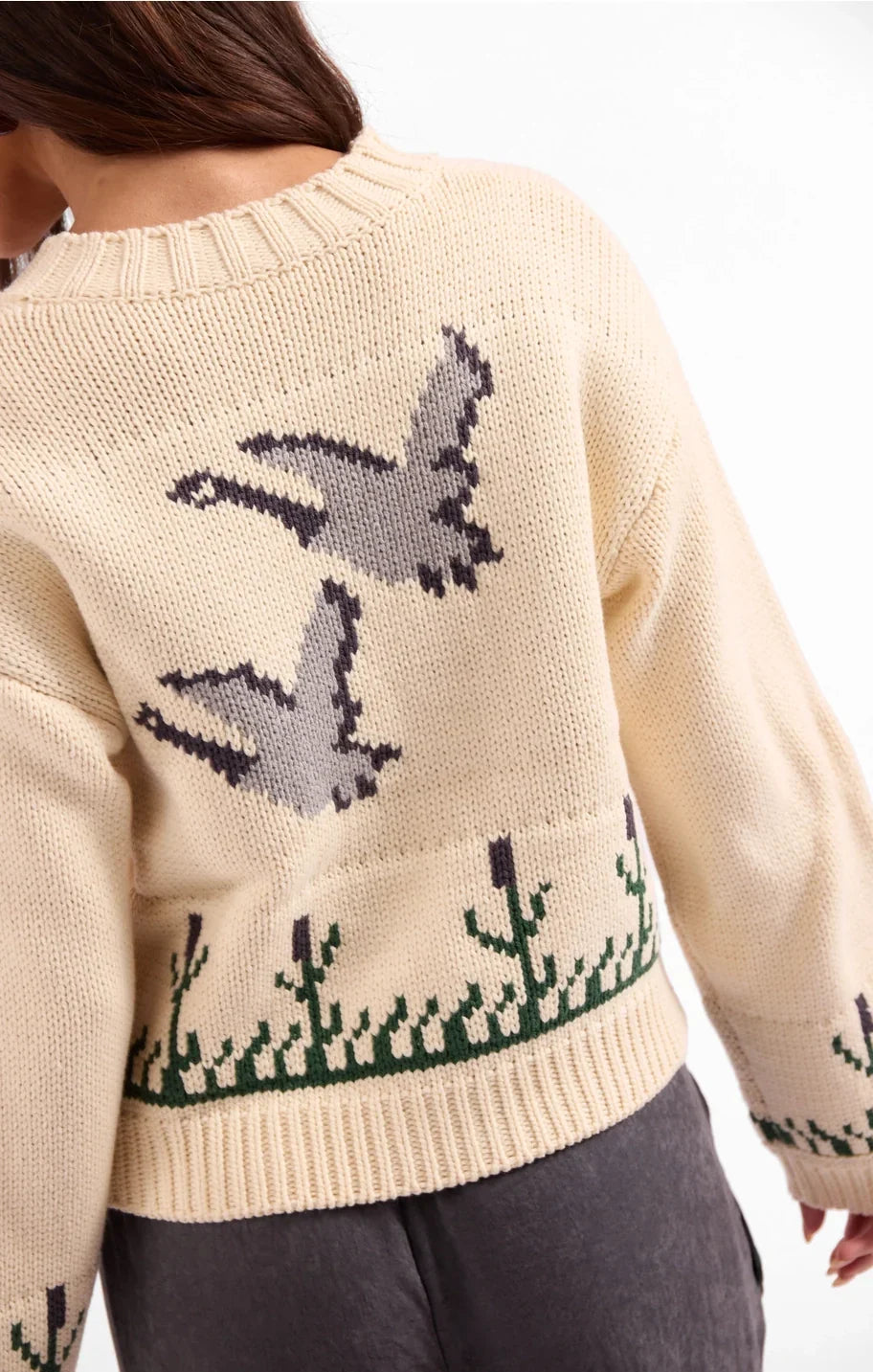 SONGBIRD ZIP SWEATER