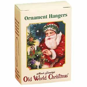 Green Christmas Ornament Hangers