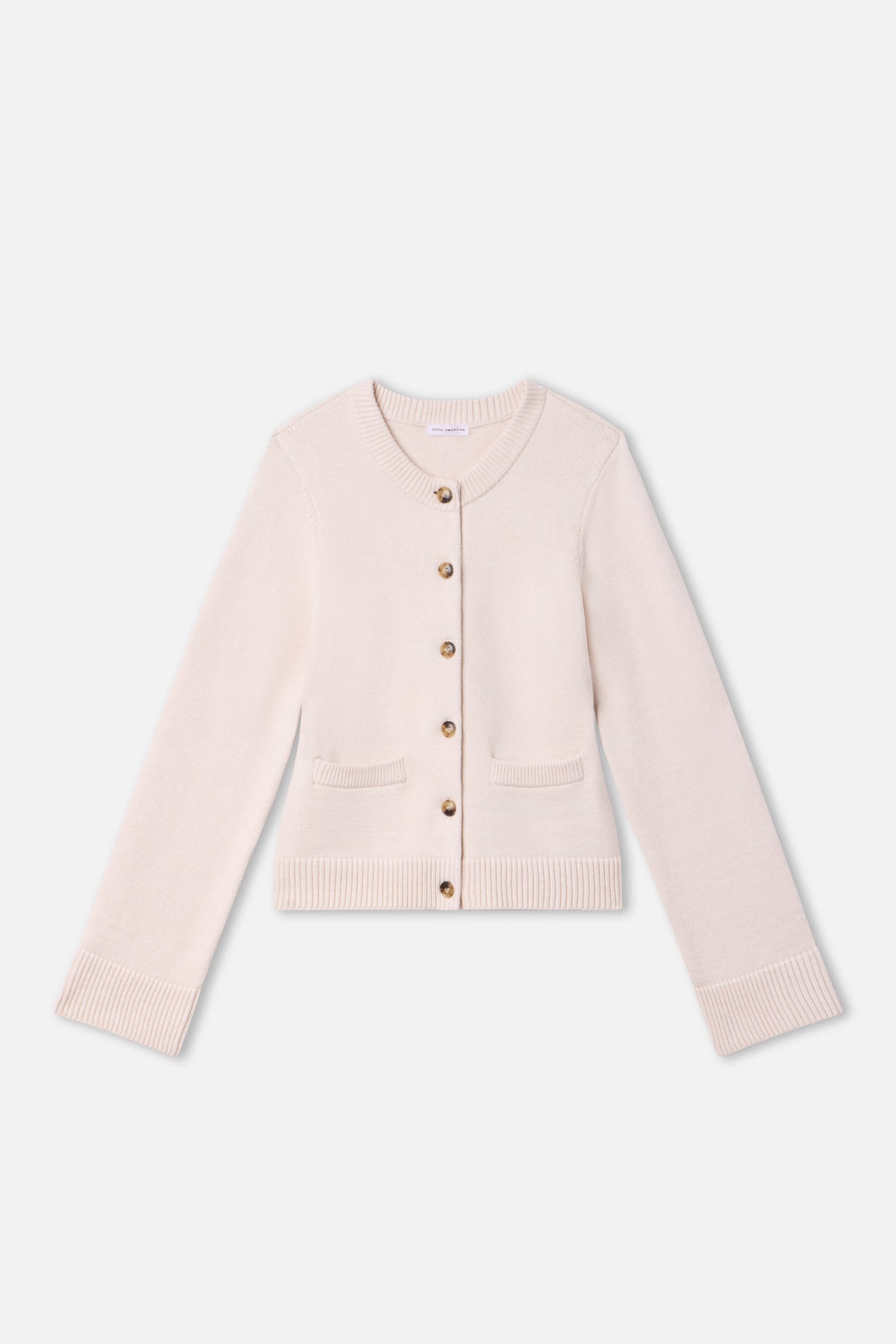 BUTTON FRONT KNIT CARDIGAN | VANILLA001