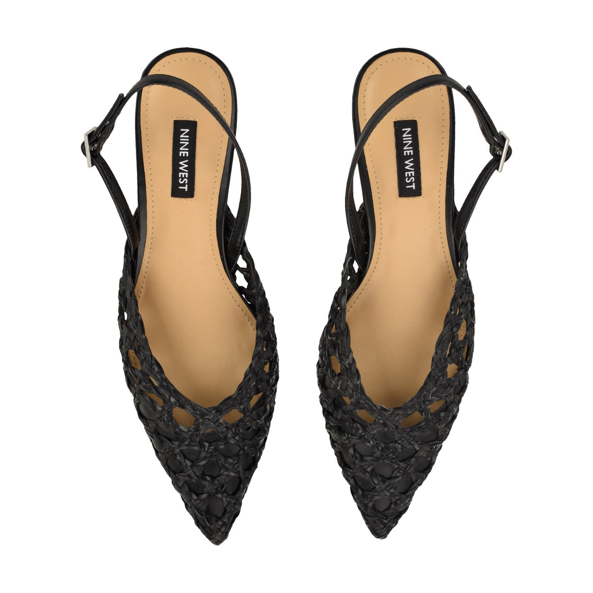 Randela Woven Slingback Pumps