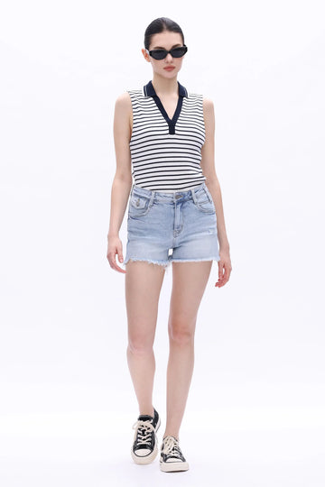 MID RISE SHORTS