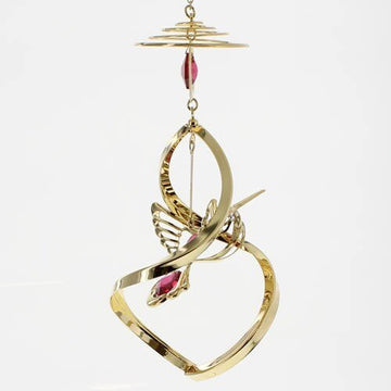 Hummingbird Top Spiral Suncatcher