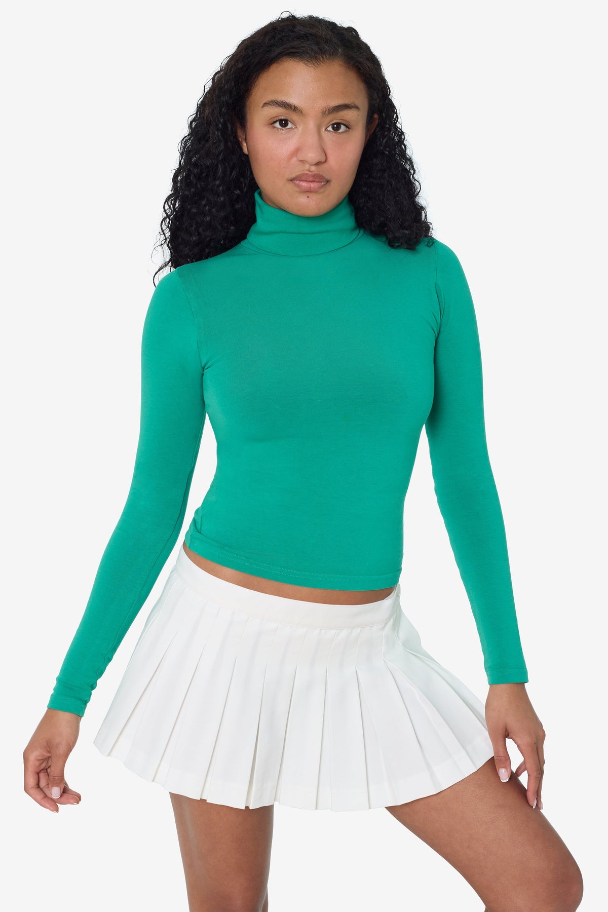 8306GD - Cotton Spandex Garment Dye Turtleneck
