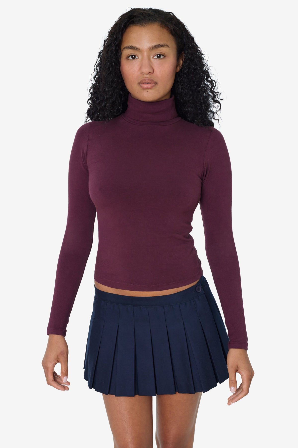 8306GD - Cotton Spandex Garment Dye Turtleneck