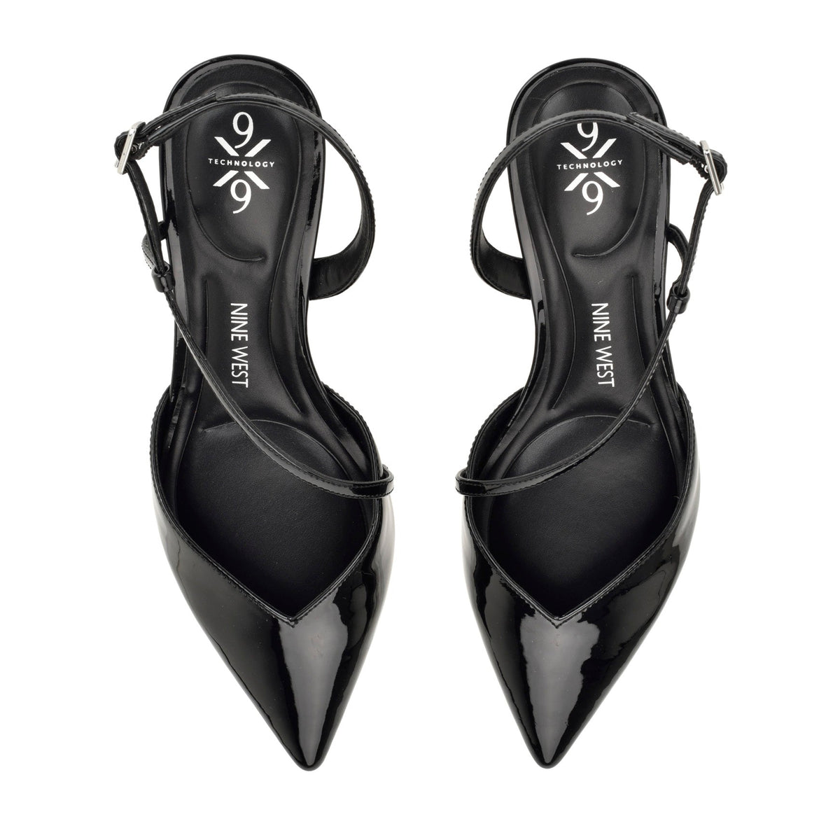 Kamon 9x9 Slingback Pumps