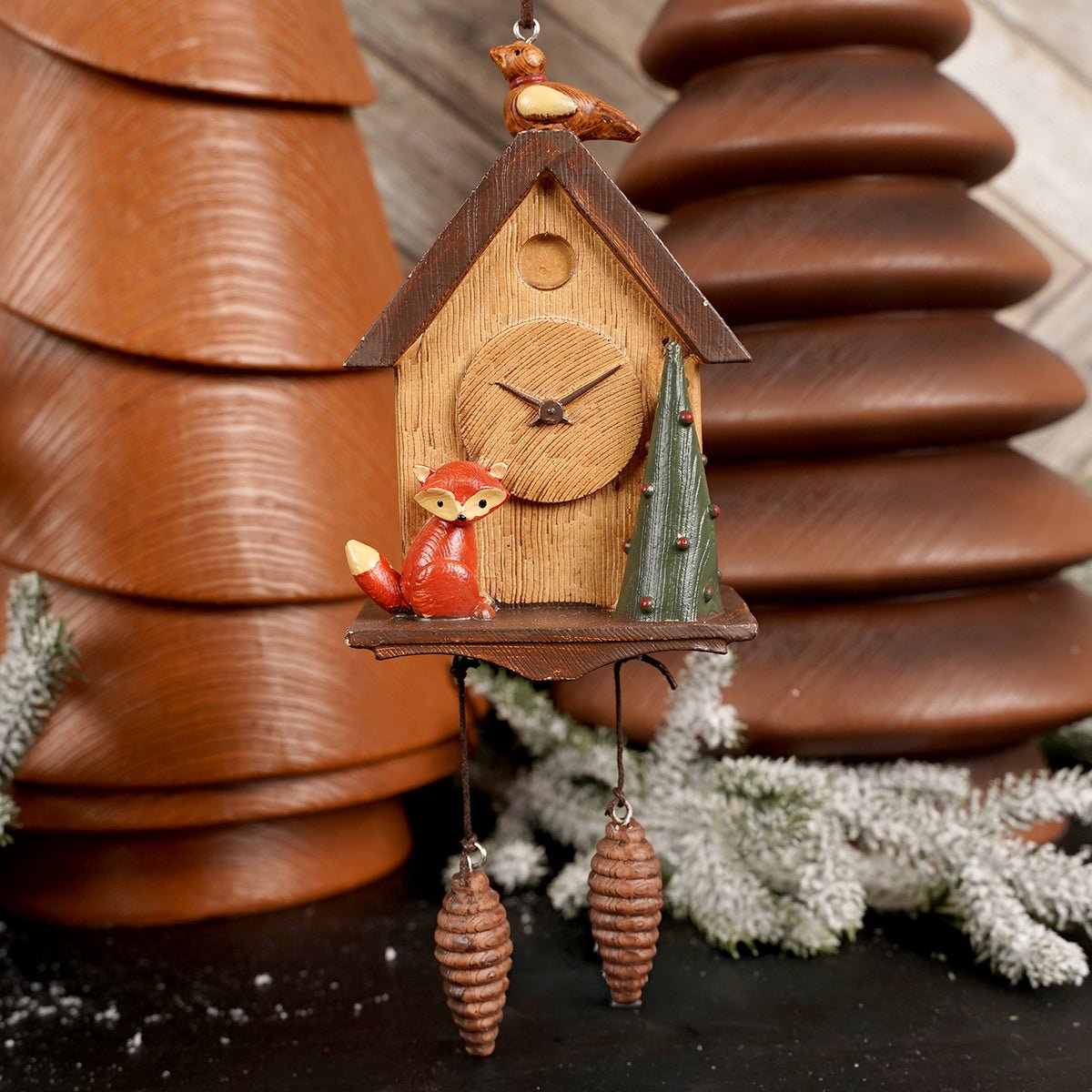 Cuckoo Clock House Christmas Ornament