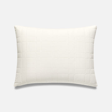 Washed European Linen Quilted Sham Set