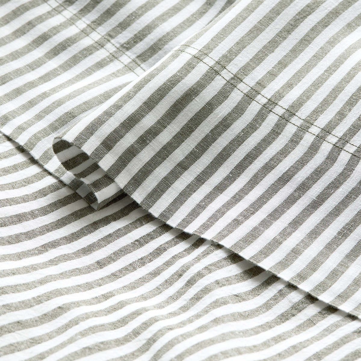 Set of 2 Washed European Linen Core Sheet Set Bundle