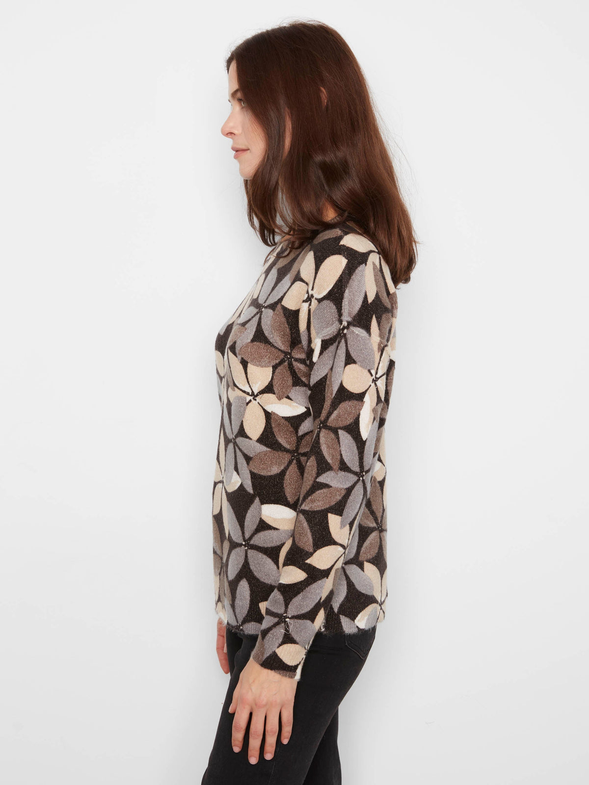 Reversible Printed Sweater - Selva