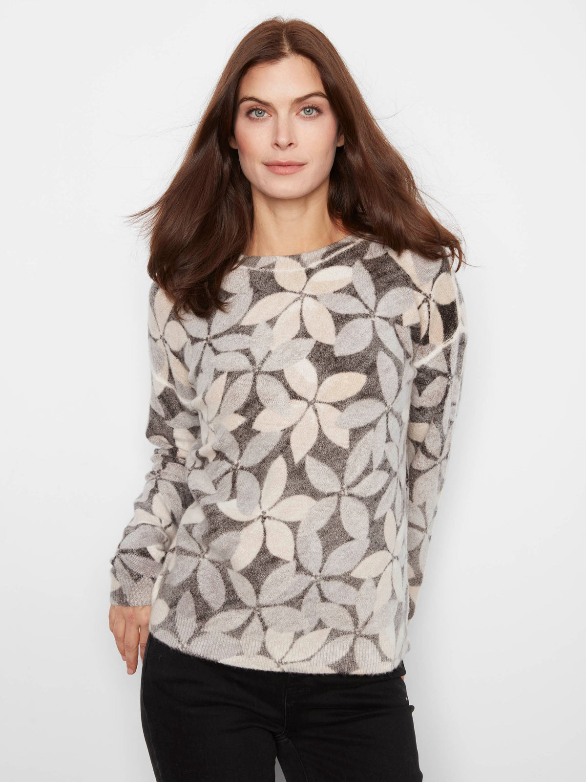 Reversible Printed Sweater - Selva