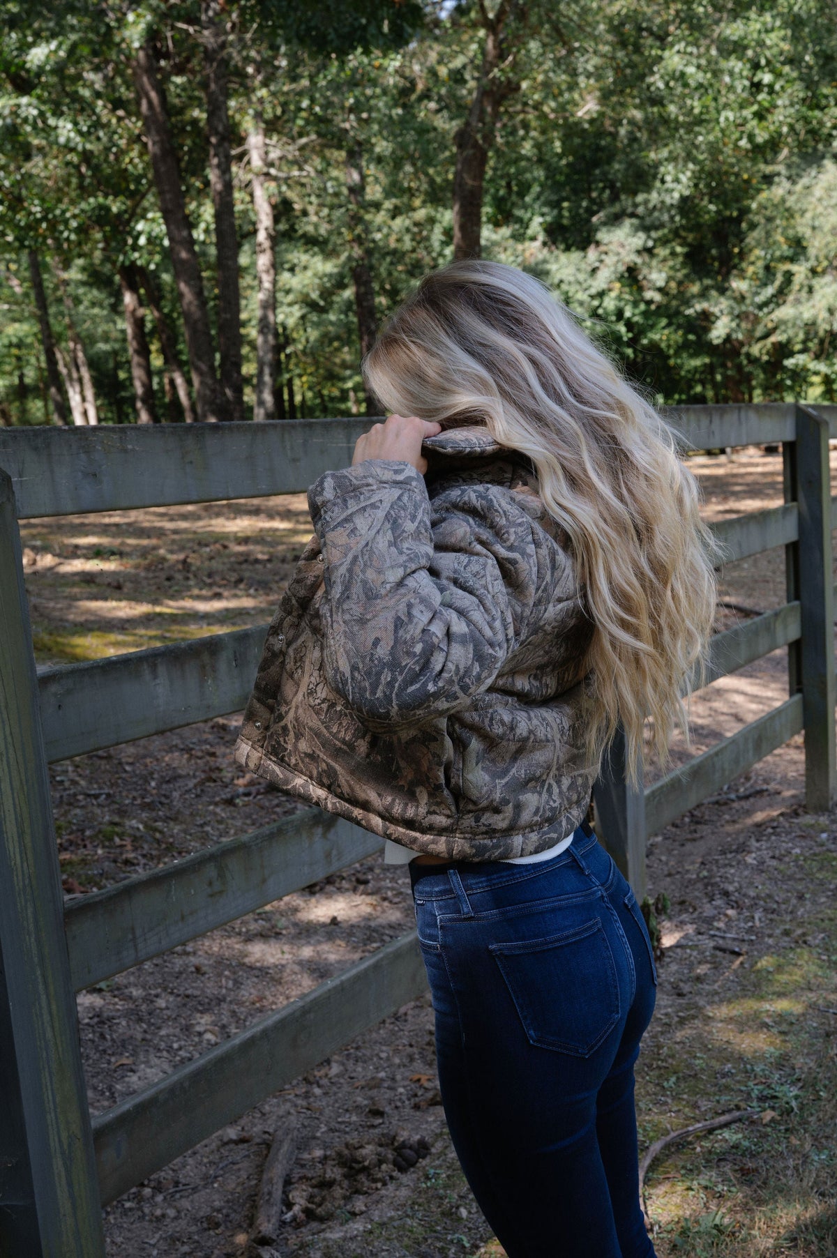 Camo Puffer Jacket