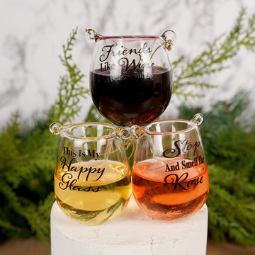 Stemless Wine Glass