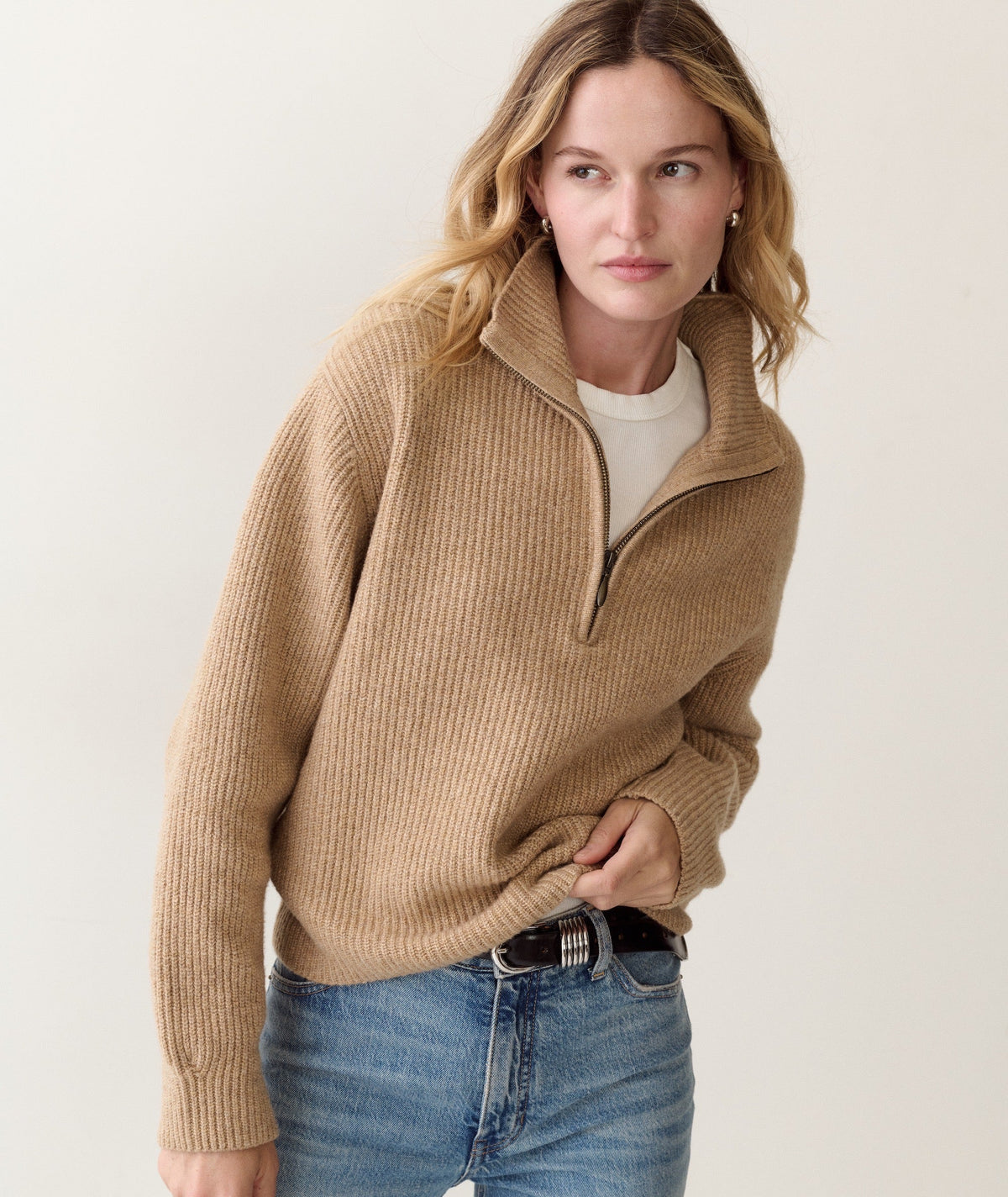 Chalet Quarter Zip Sweater
