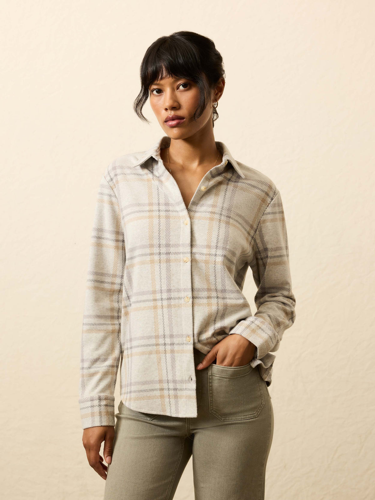 Legend Sweater Classic Shirt - Sandy Trails Plaid