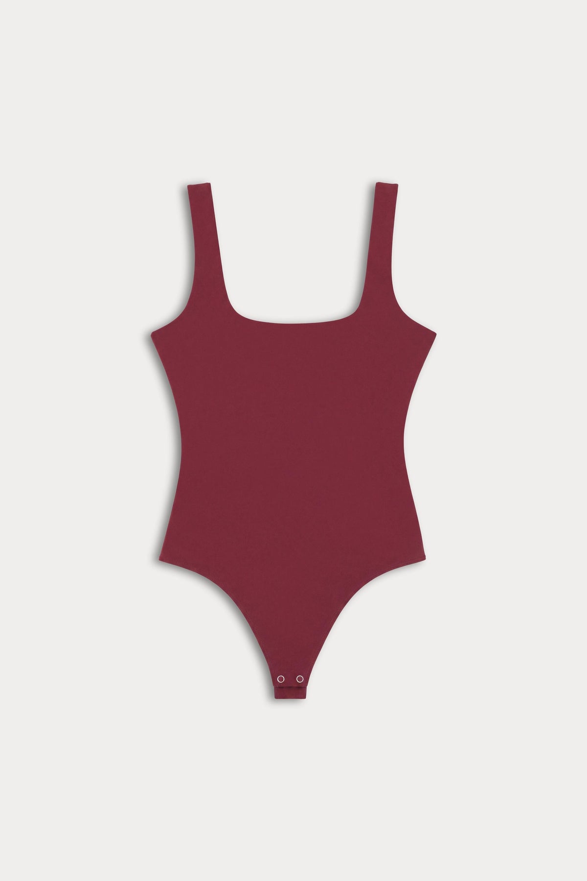 THE SCULPTING MODERN TANK BODYSUIT | BERRY NOIR