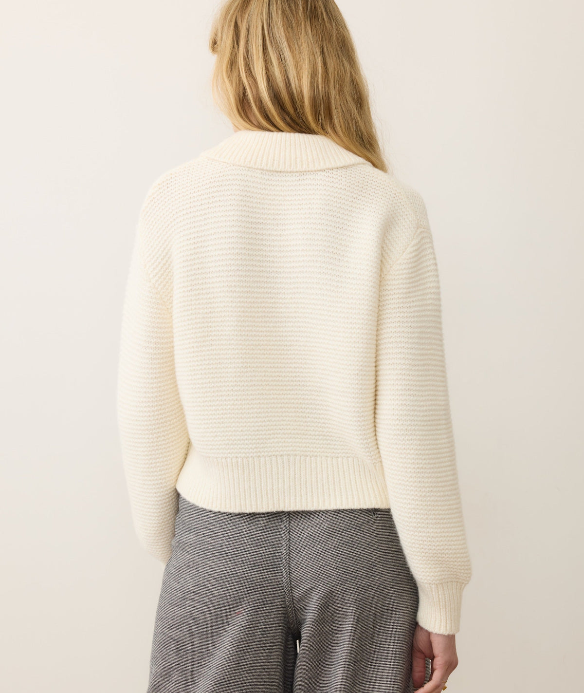 Everly Cable Knit Sweater Polo
