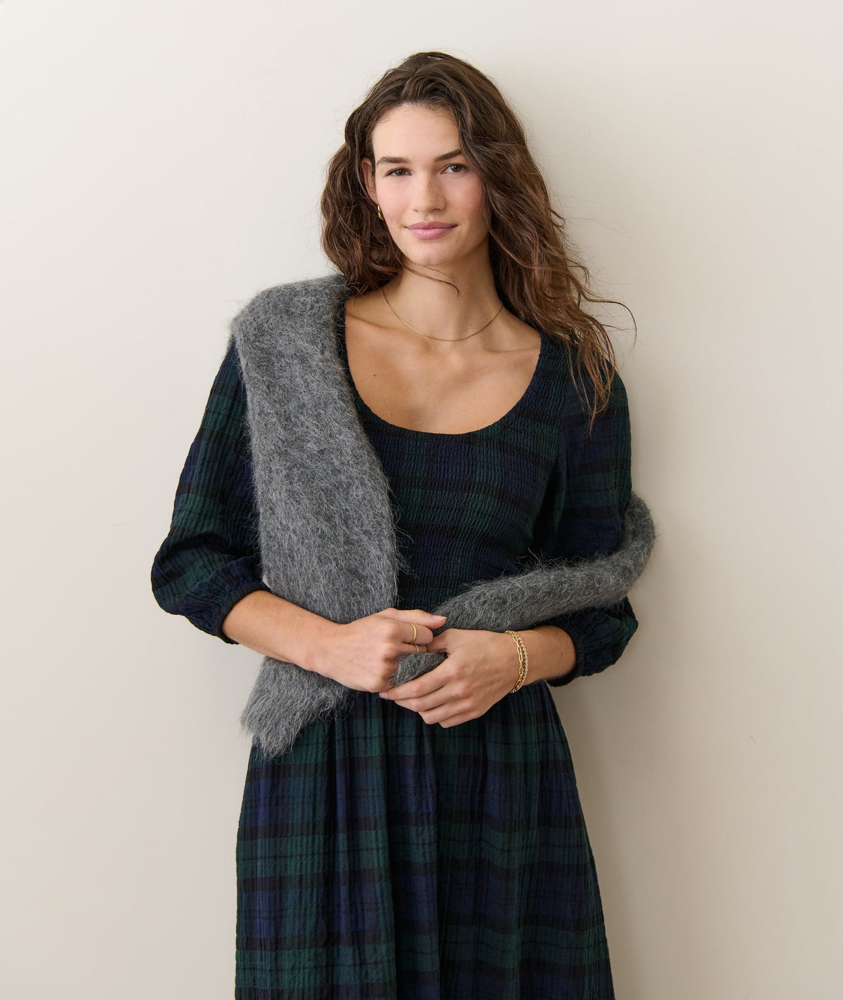 Mari Smocked Dress