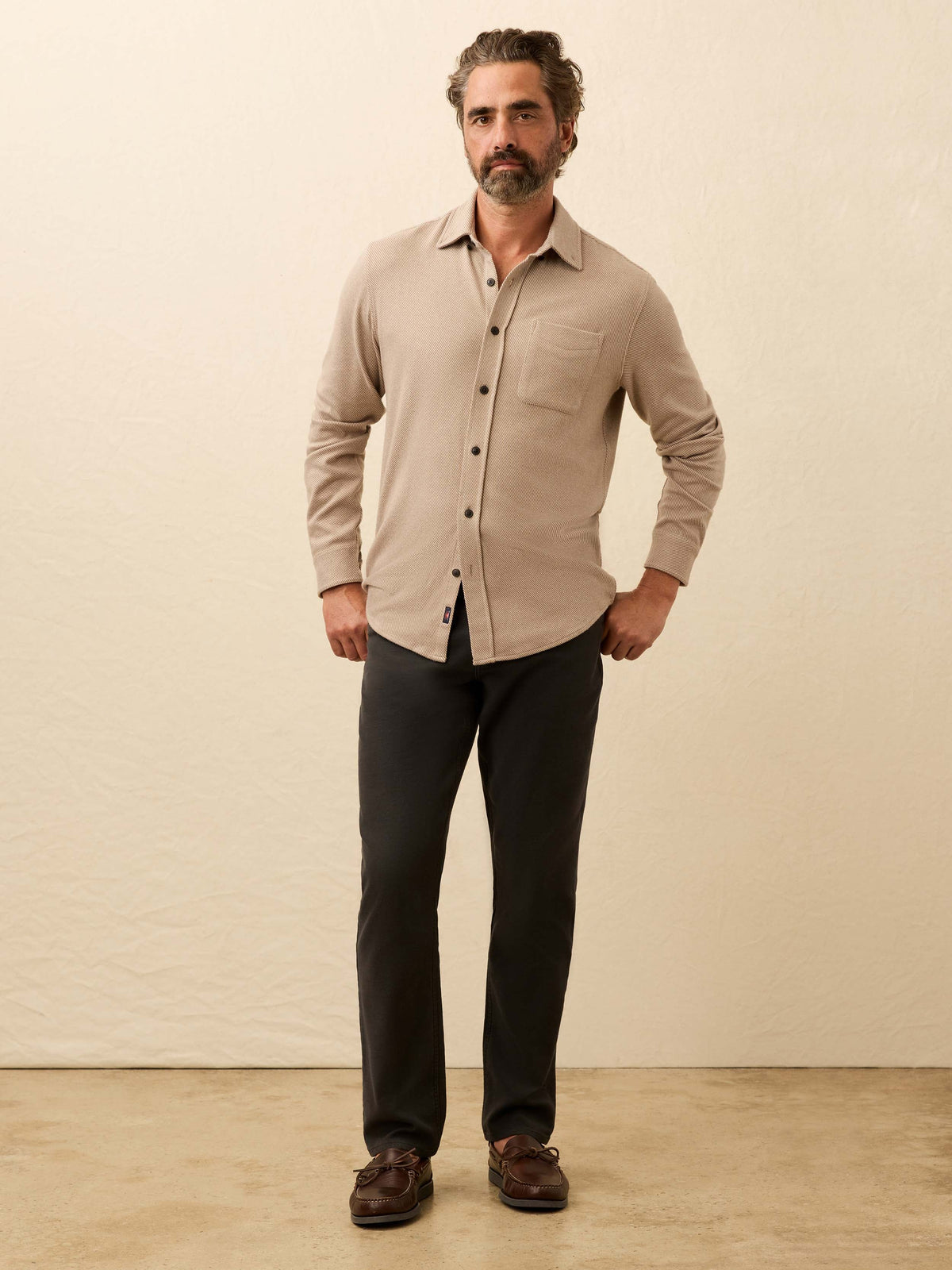 Legend Sweater Shirt (Single Pocket) - Timber Twill