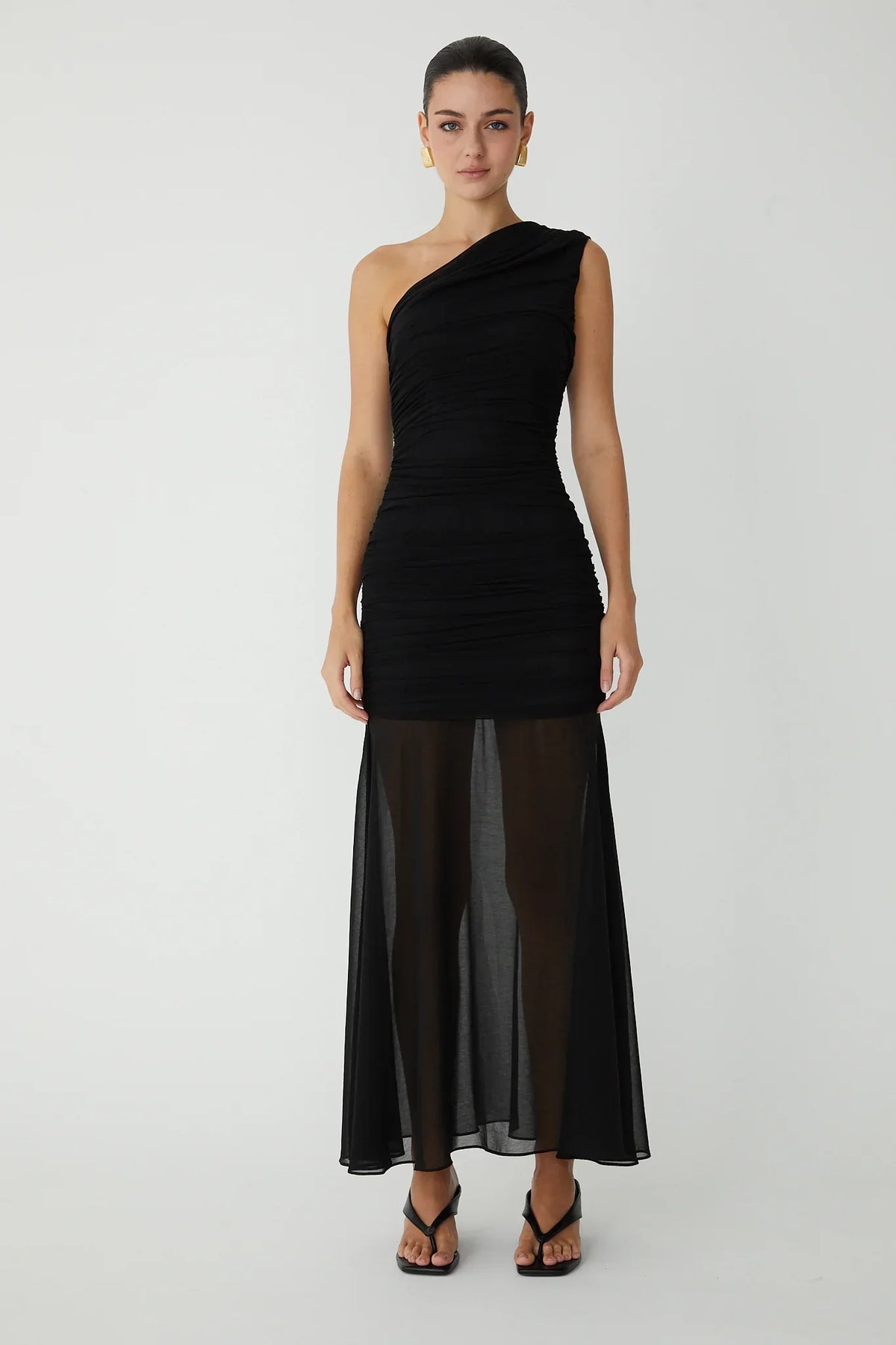 LANA LONG BLACK DRESS