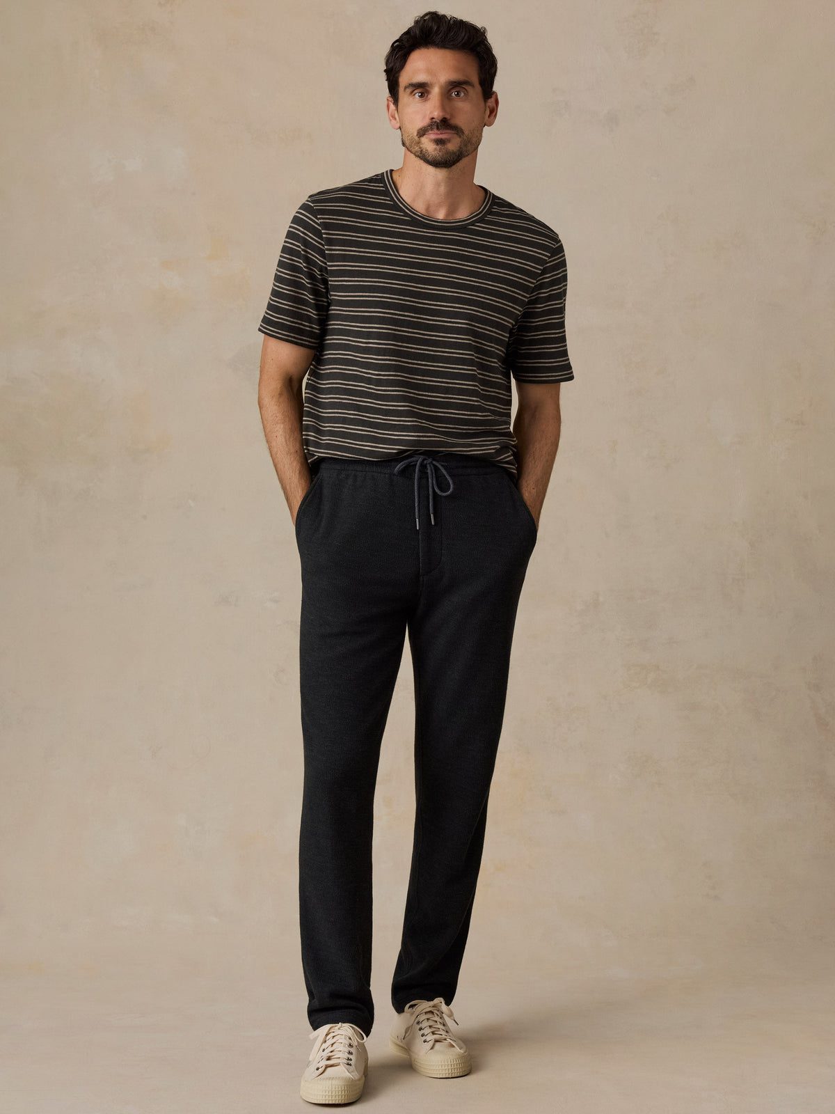 Highland Knit Pant - Ridge Black