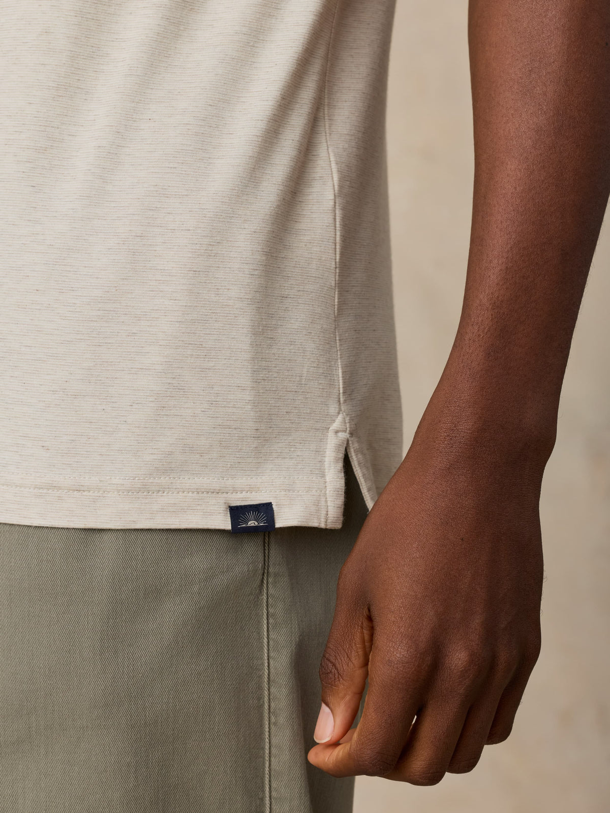Short-Sleeve Movement Polo - Shore Sand Feeder
