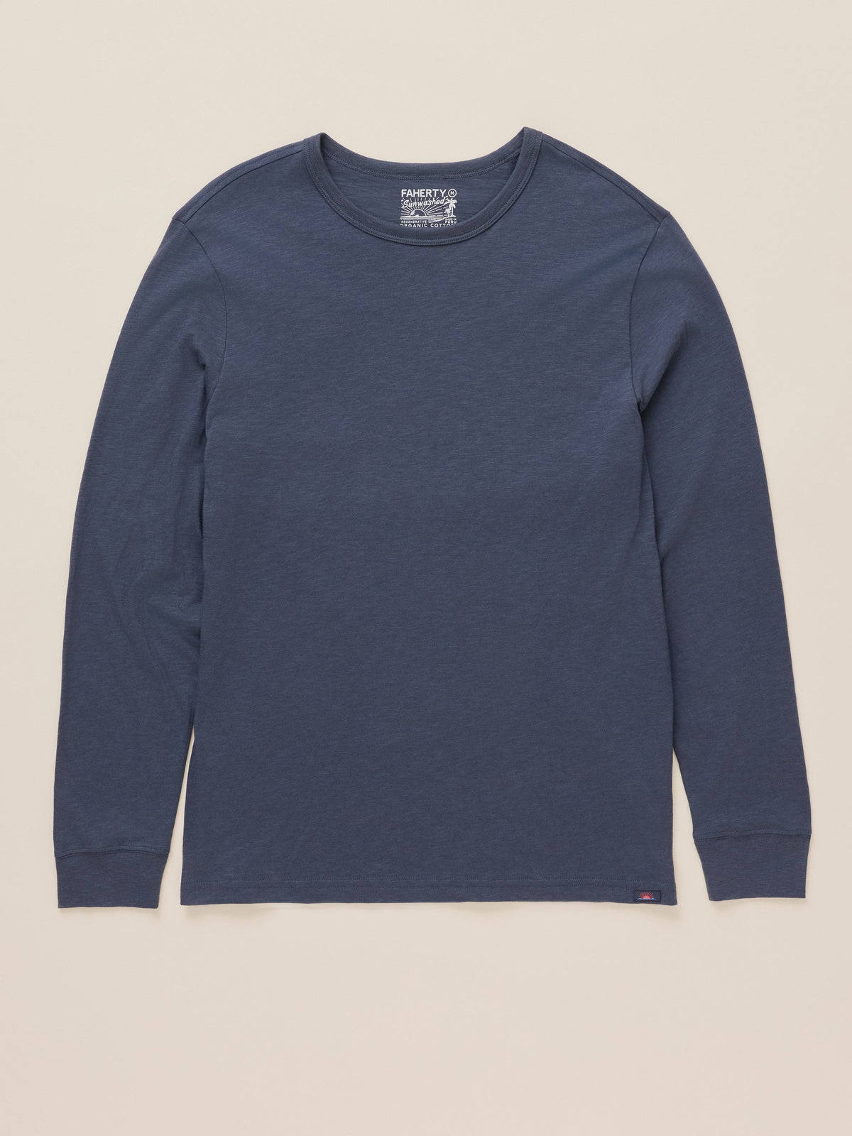 Long-Sleeve Sunwashed Tee - Dune Navy