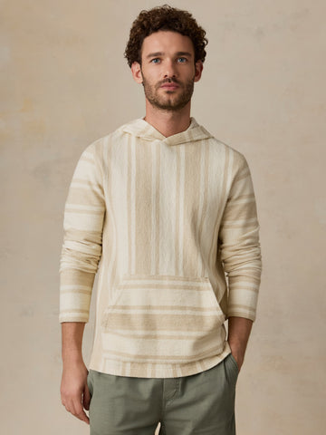 Whitewater Hoodie - Ivory Desert Stripe