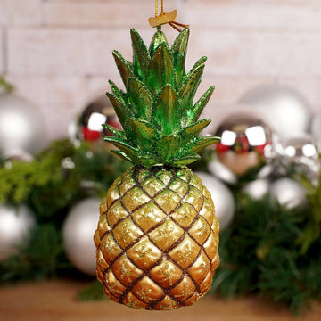 Noble Gems Pineapple Christmas Ornament