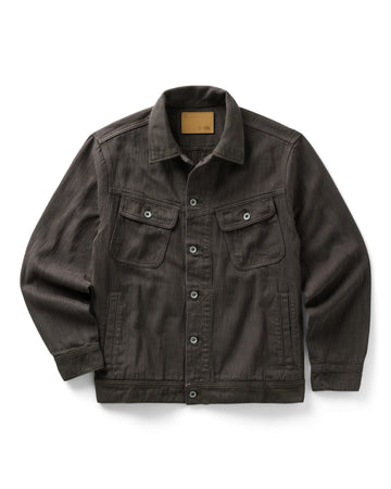The Long Haul Jacket in Soil Slub Denim
