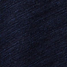 The Tiller Half Zip in Rinsed Indigo Slub