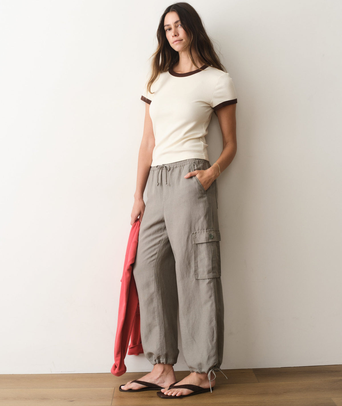 Linen Cargo Pant