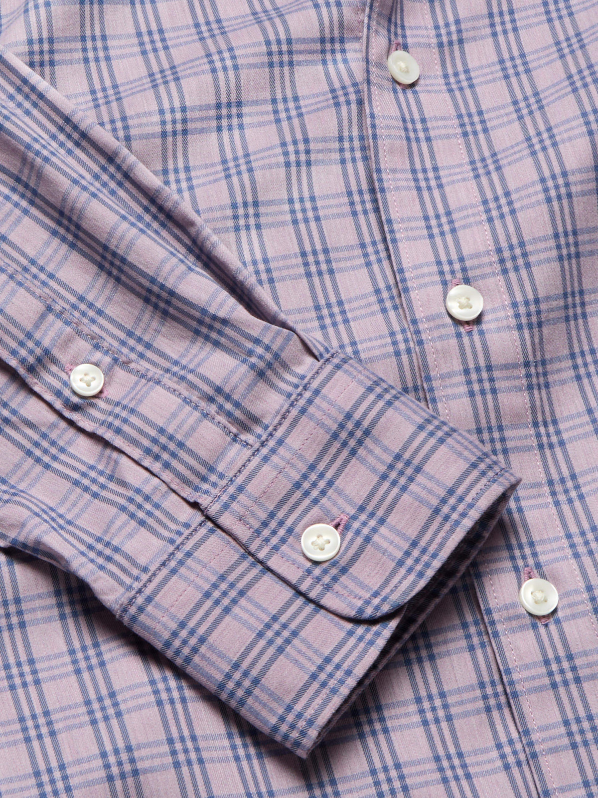 The Movement Shirt - Berry Skies Check