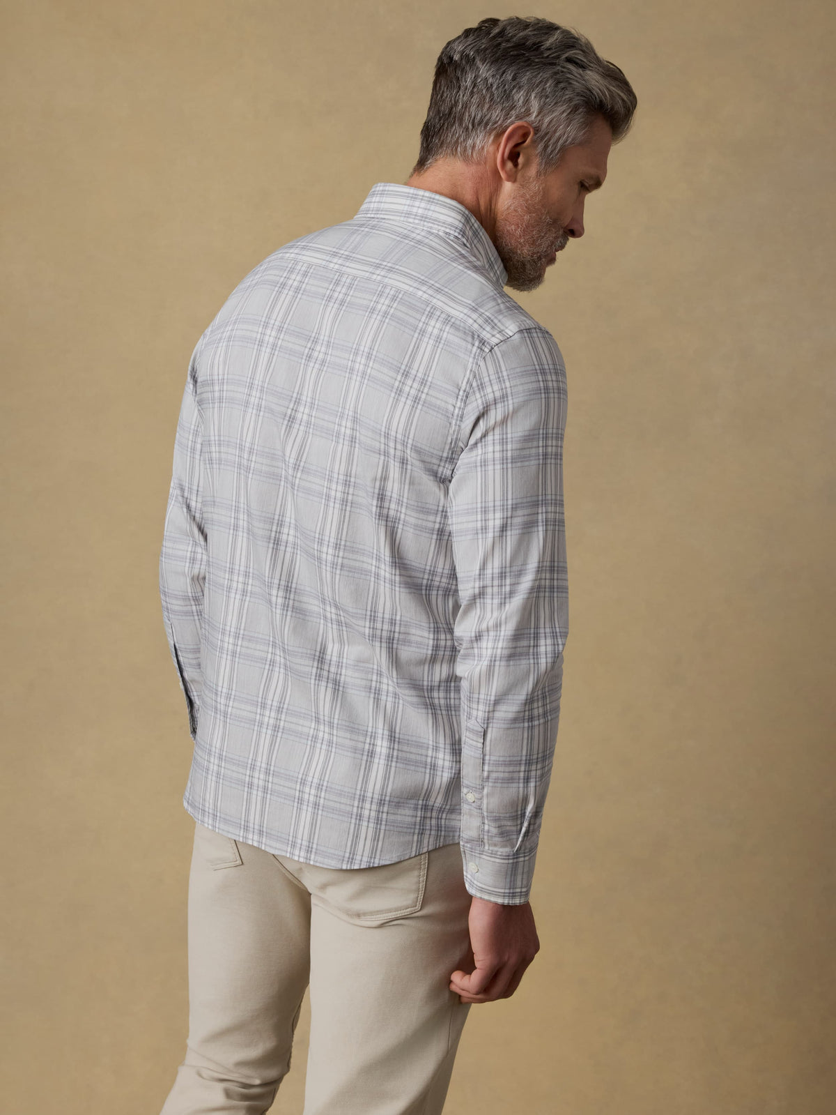 The Movement Shirt - Grey Cloud Plaid