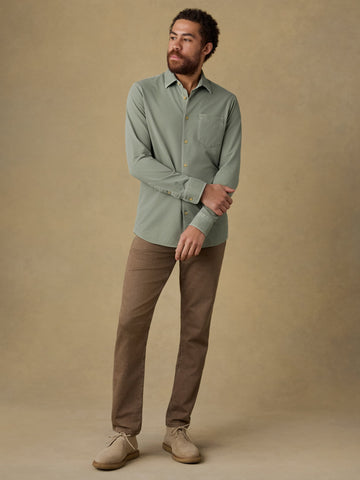 Costa Pique Shirt - Terrain Olive