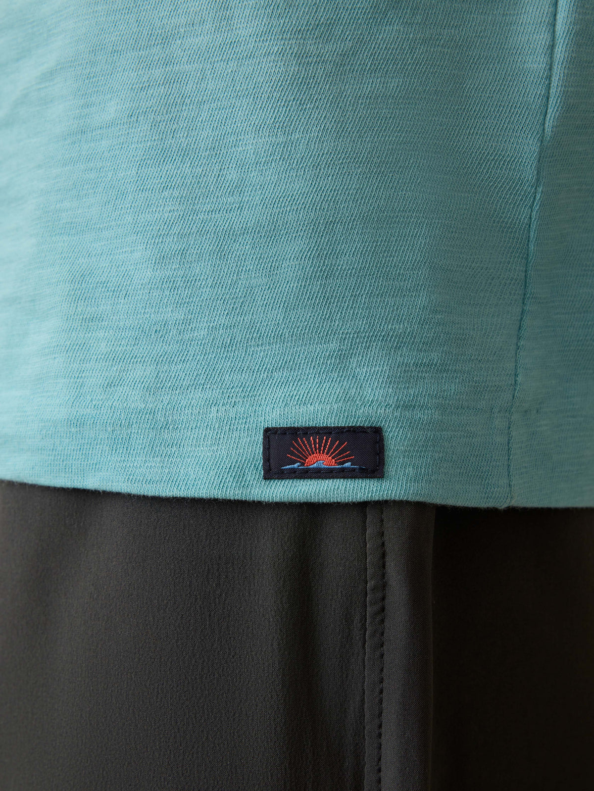 Sunwashed Regenerative Tee - Teal Sea