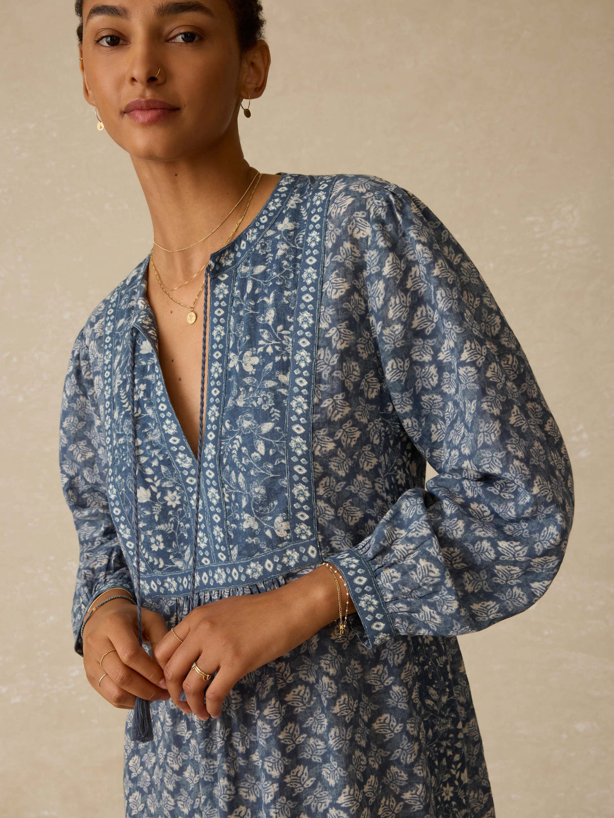 Sandy Cove Coverup - Oceanview Blossom